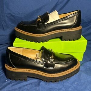 Sam Edelman- LAURS, BLACK BOX LEA, 8 wide women QS